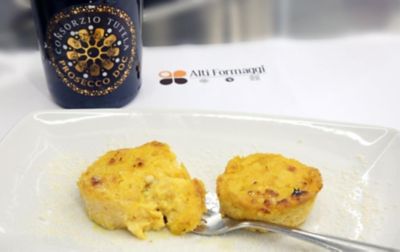 Sformato di zucca al prosecco con Provolone Valpadana Dopalt