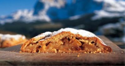 Strudel alle mele con pasta frollaalt