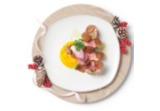 Tagliata piemontese con zucca, scalogno al caffè e tartufoalt