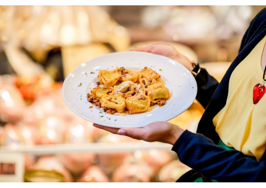 Tortellini modenesi al sugo di piccione