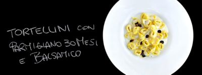 Tortellini con Parmigiano 30 mesi e aceto balsamicoalt