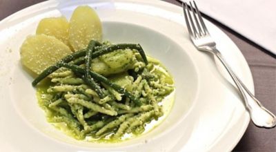 Trofie al pesto con patate e fagiolinialt
