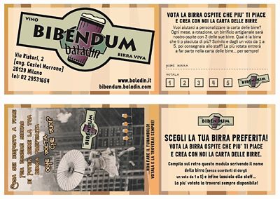 Vota la tua birra con Bibendum Baladin