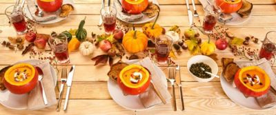 Tante idee gustose per apparecchiare la tavola in autunno