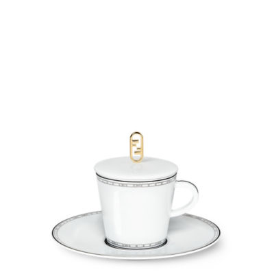 Fendi O'Lock Teacup - White | FENDI MY