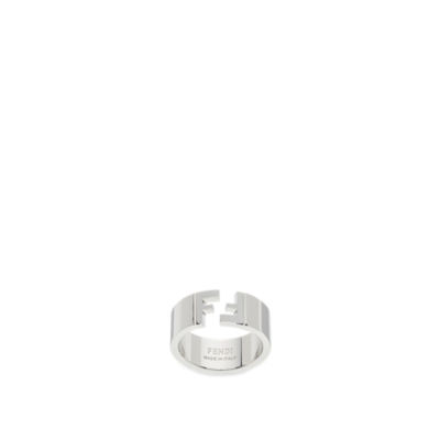 Bague Bague couleur argent Fendi