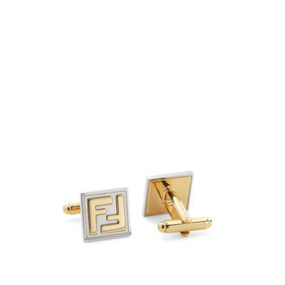 カフリンクス - ゴールド＆パラジウムカラー ネックレス | Fendi