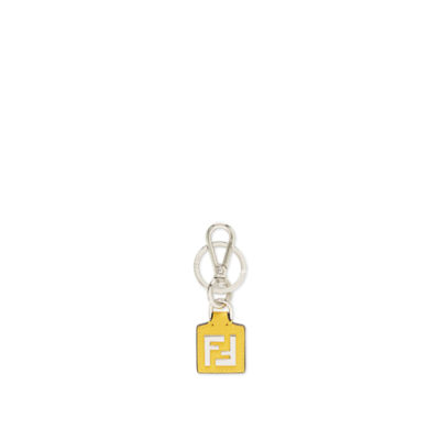 【関税＆送料込み】Fendi Ff Squared Leather Key Ring Access Fendi Square leather key ring | The Fashion Square
