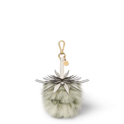 Fendi Pineapple Charm Fur Green | Fendi
