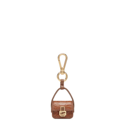 Pico Fendi First - Brown karung leather charm