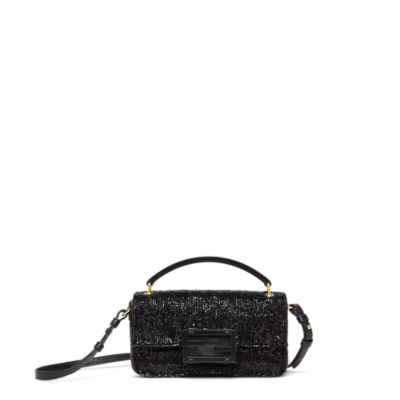 Fendi Baguette Mini Phone Case Bag in Black for Men