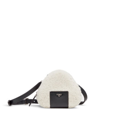 Fendi shearling belt online bag