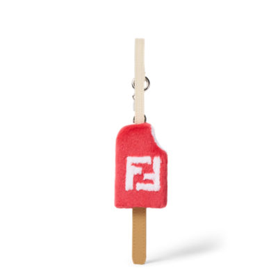 アイスクリーム チャーム ファー レッド | Fendi