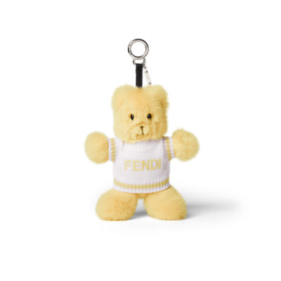 Junior charm Fur Yellow | Fendi