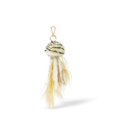 Jellyfish Charm Fur Yellow | Fendi