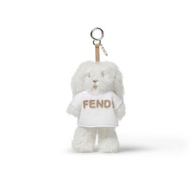 Junior charm Fur White | Fendi