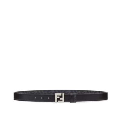 Fendi logo buckle belt best sale