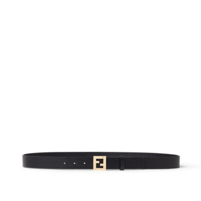 FFベルト レザー ブラック | Fendi