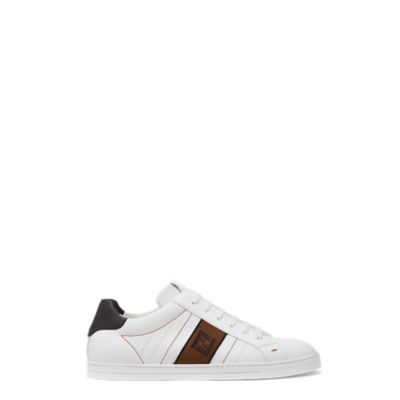 All white store fendi shoes