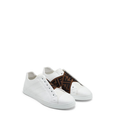 Introducir 33+ imagen fendi shoes men white