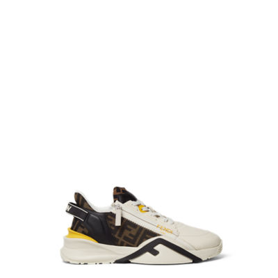 Sneaker Fendi Flow Low top de piel blanca Fendi