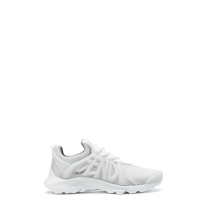 Fendi Tag Sneakers - White technical mesh running sneakers | Fendi