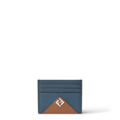 Fendi Lui Card Holder - Blue | FENDI US