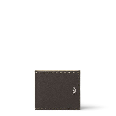 【FENDI】SELLERIA WALLET Selleria Fendi Siesta Small Cuoio Romano leather Blue | Fendi