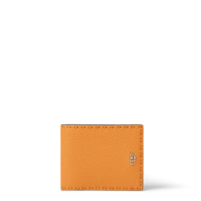 セレリア 財布 カーフレザー オレンジ | Fendi