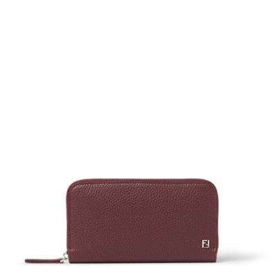 FF ジップアラウンド財布 - レッド | FENDI JP