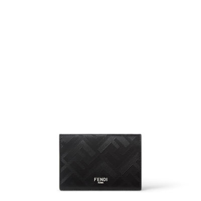 フェンディ シャドー カードケース レザー ブラック | Fendi