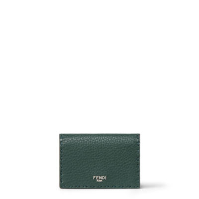 セレリア カードケース カーフレザー グリーン | Fendi