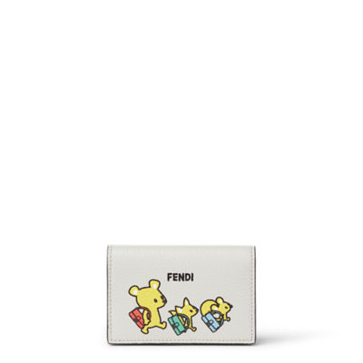 FENDI ピンク ホワイト スクエア サングラス ケース 布 カード