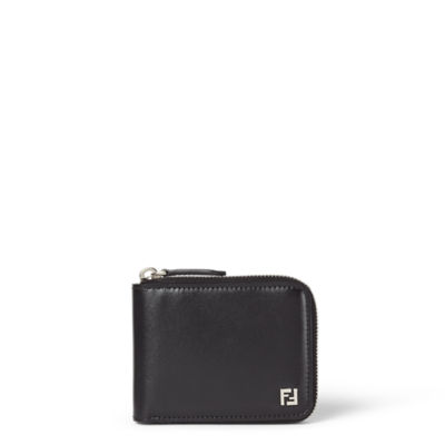 スクエアFF 財布 レザー ブラック | Fendi