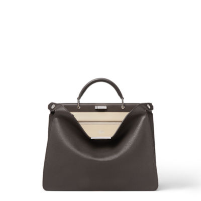 ピーカブー ISeeU ミディアム レザー ブラウン | Fendi