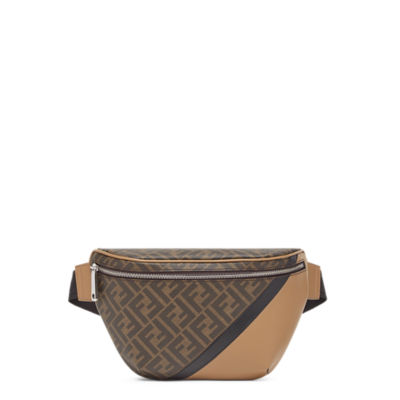 Black fendi belt bag sale