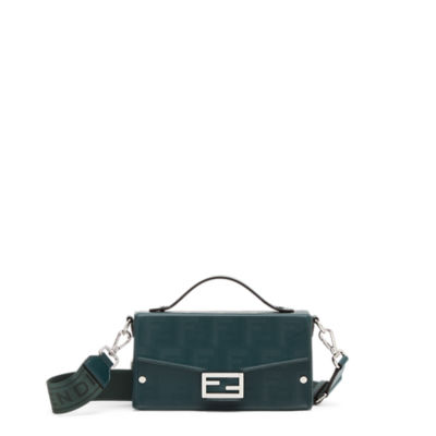 Fendi green suede clearance bag