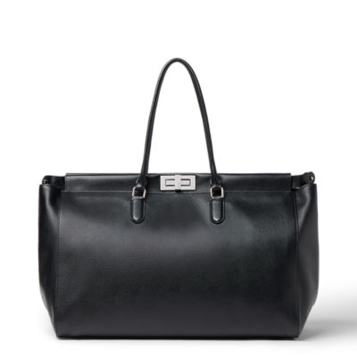◆FENDI フェンディ　ピーカブー ラージ　黒 ピーカブー トートバッグ ラージ - ブラック | FENDI JP