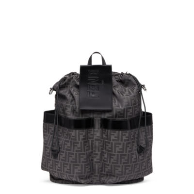 Fendi Strike Large FF jacquard fabric backpack Fendi