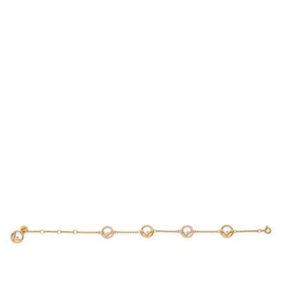 F Is Fendi Bracelet - Gold-colored bracelet | Fendi