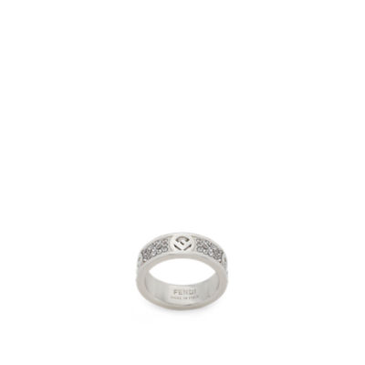 Descubrir 72+ imagem fendi ring - silver - Thptletrongtan.edu.vn