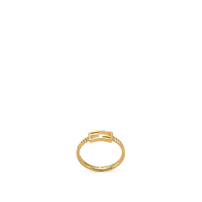 Gold fendi on sale monogram ring