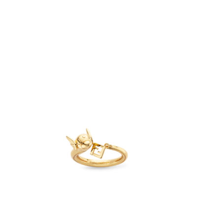Ring - FENDI x FRGMT x POKÉMON gold-color metal ring | Fendi