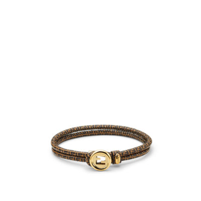 EverRound Fendi Bracelet Leather Brown | Fendi