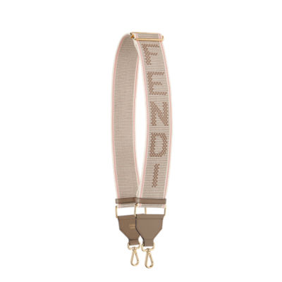 Strap You Pink ribbon shoulder strap Fendi