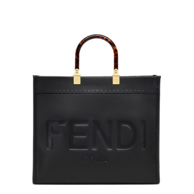 Fendi Sunshine Medium Leather Black