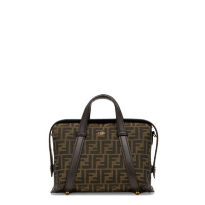 Fendi bag 2025 black and brown