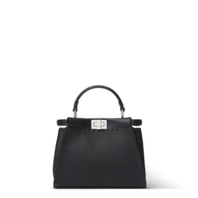 FENDI Peekaboo Handbag Black