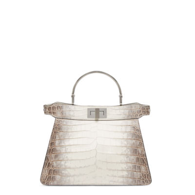 Peekaboo I See U Small Precious skin White | Fendi Peekaboo I See U Small Precious skin White | Fendi