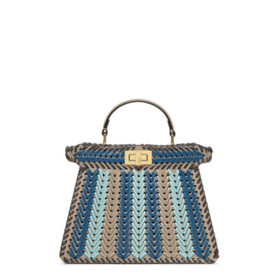 FENDI ☆Peekaboo ISeeU スモール ピーカブー ISeeU スモール レザー ブラック | Fendi